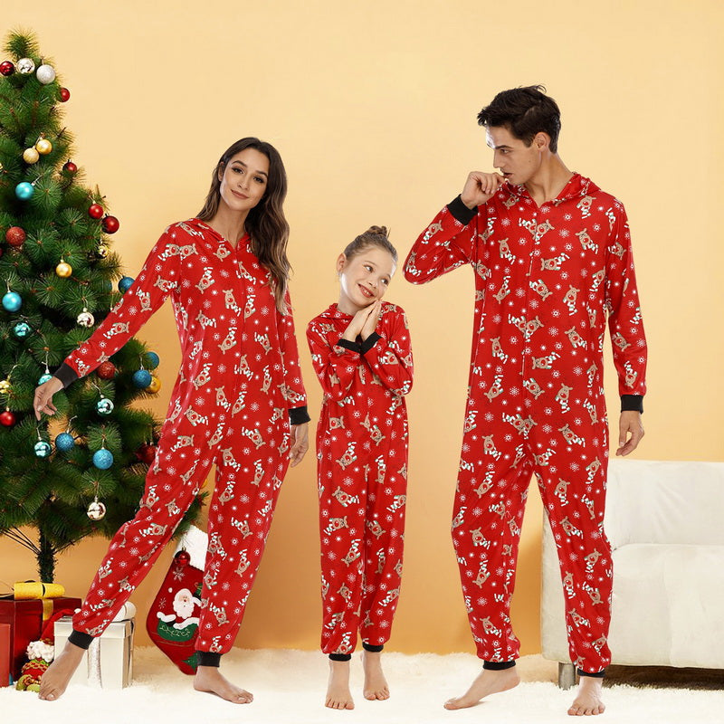 Antler Family Pajamas