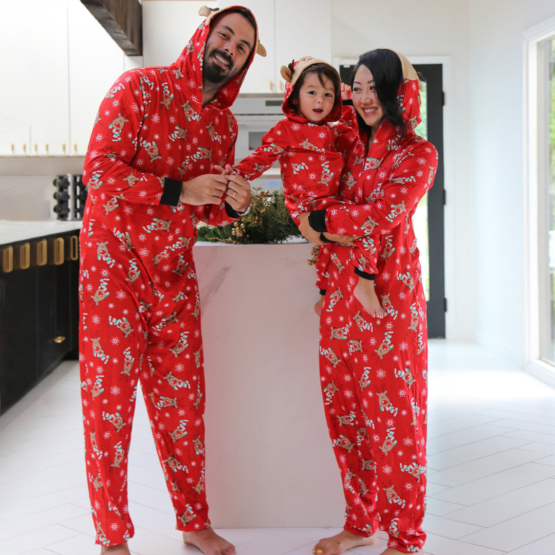 Antler Family Pajamas