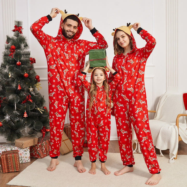 Antler Family Pajamas