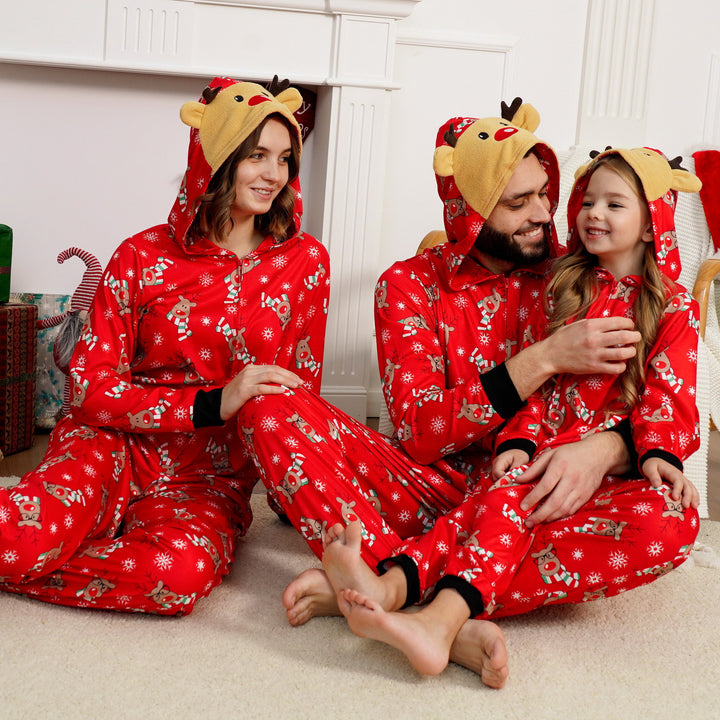 Antler Family Pajamas